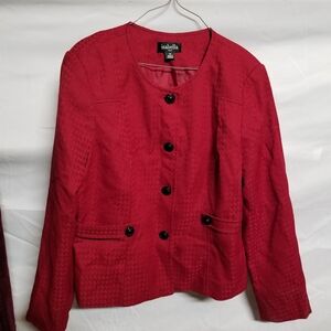 Abella Red Blazer